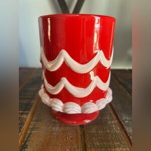 Target Bullseye Playground Red Pink CA KE Brush Holder Vase Valentines 2026 NEW